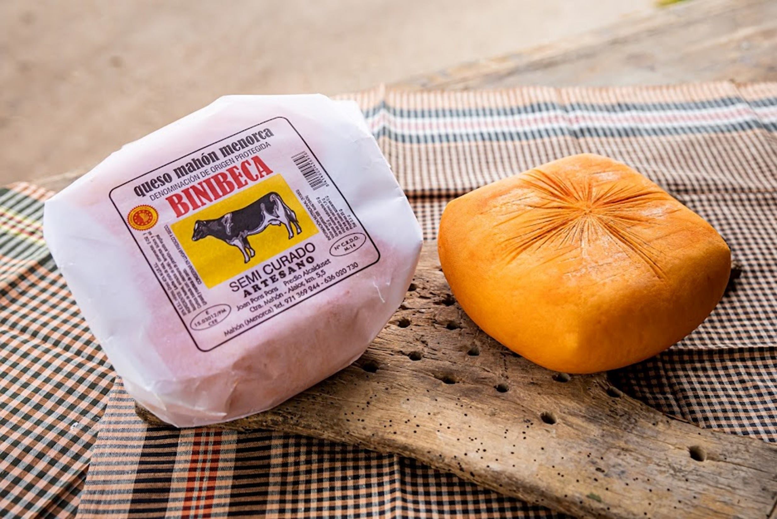 Queso de vaca en Menorca
